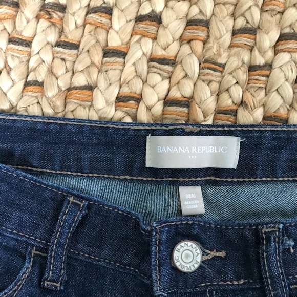 Banana Republic skinny ankle blue jeans - Picture 2 of 3